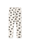 Girls Branded Graphic Legging - Off White