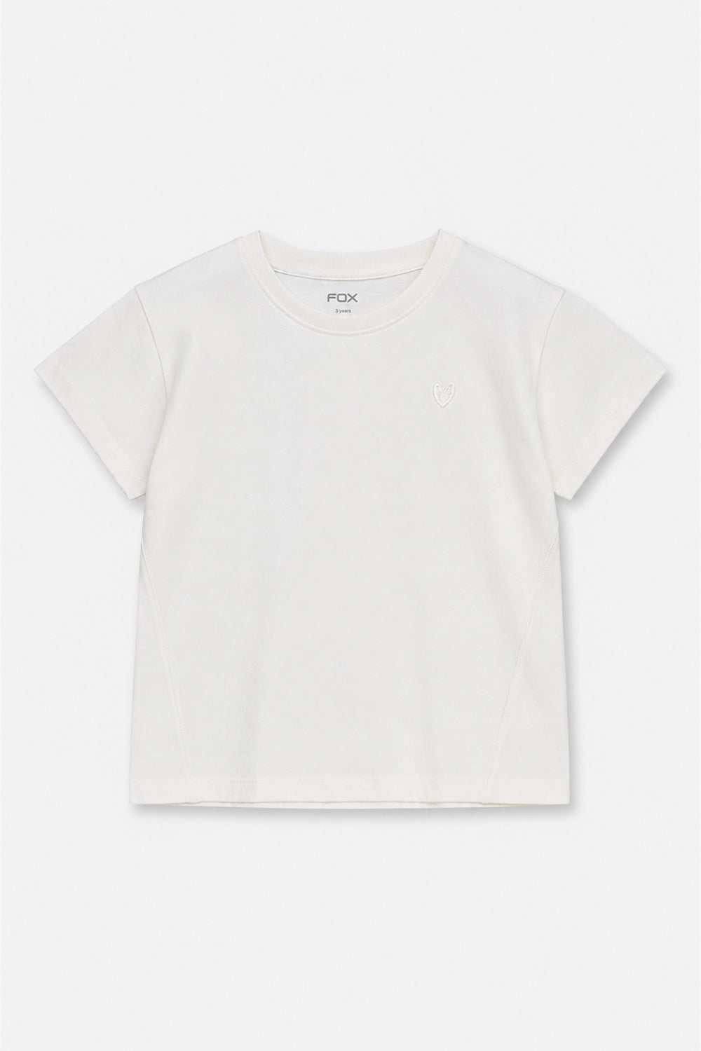 Girls Branded T-Shirt - White