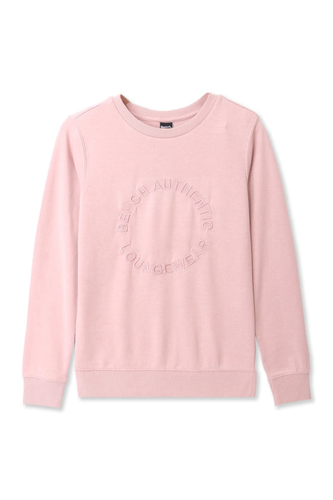 Women Embellish Sweatshirt (Brand: Bench) - Tea Pink