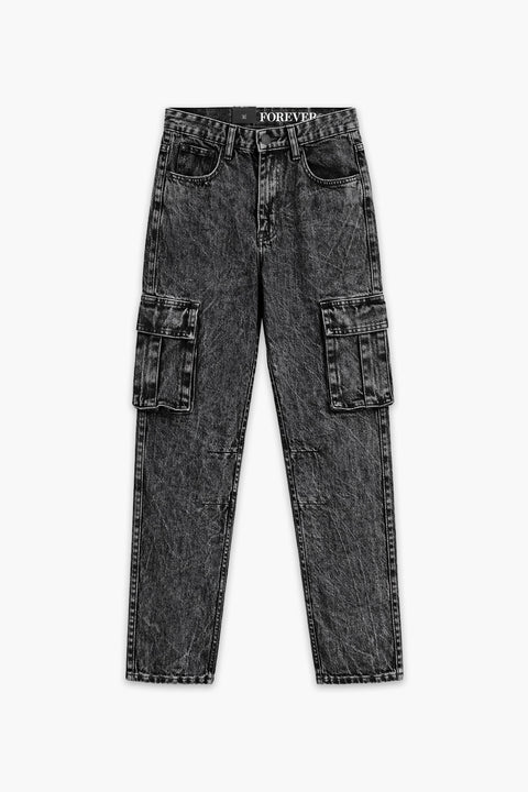 Denim Cargo Pant