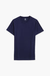 Men Branded R-Neck Tee - Navy