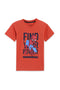 Boys Branded Graphic T-Shirt - Orange