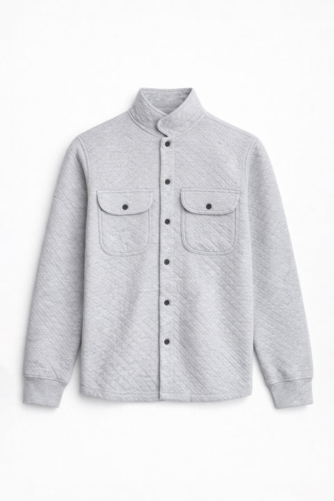 Men Branded Jacket - Grey