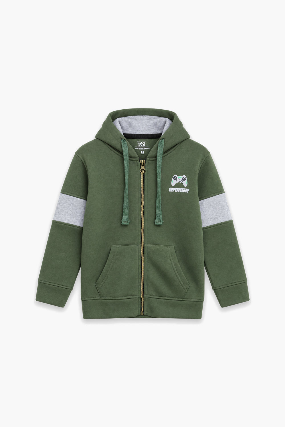 Graphic Zipper Hoodie