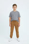 Boys Branded Fleece Trouser - Camel