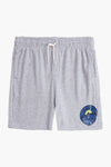 Men Branded Short - Heather Grey