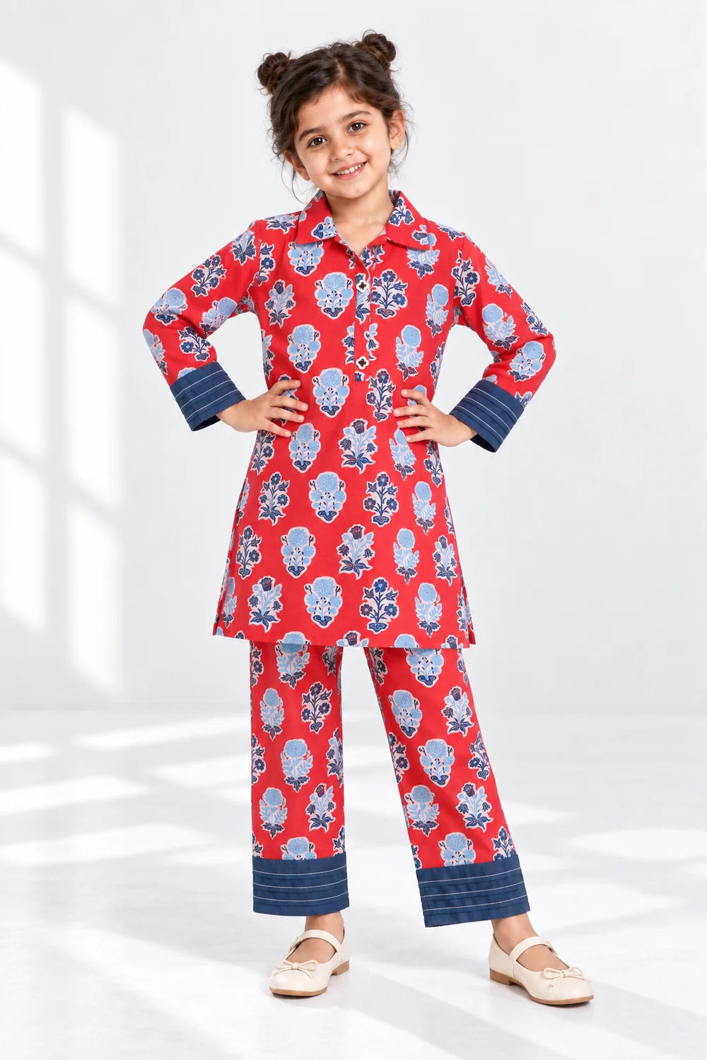 KHADDAR PRINTED SUIT