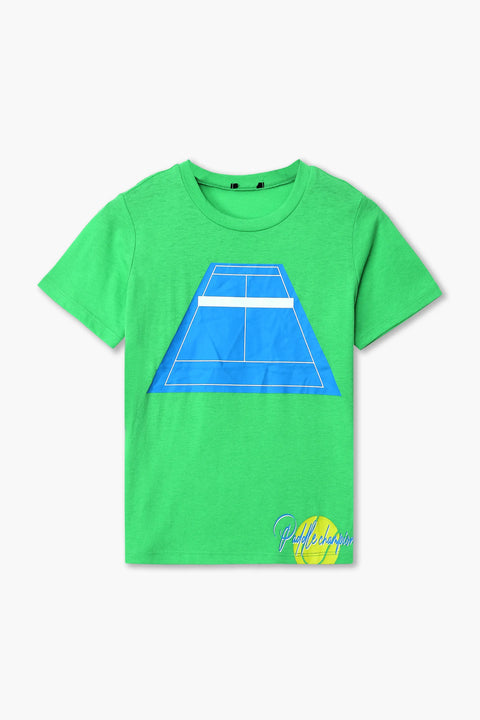 Boys Branded Graphic T-Shirt - Green