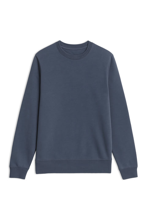 Men Branded Basic Sweatshirt - D/Grey