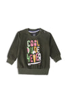 Boys Graphic Sweatshirt BS-09 - D/Olive