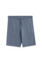 Boy Branded Short - Dusty Blue