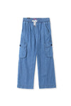 Denim Wide Leg Pant