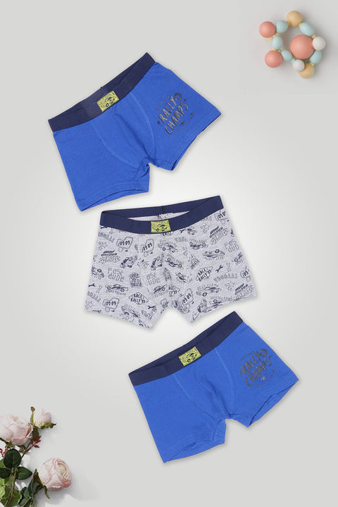 Boy Boxer Shorts Pack of 3 (Assorted)