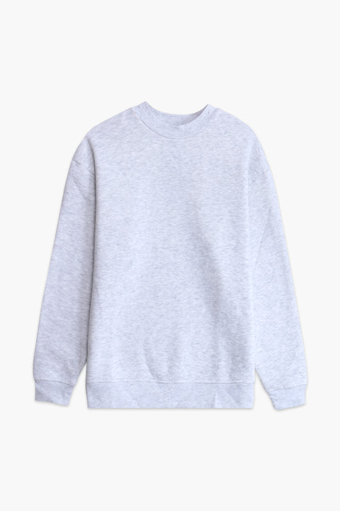 Men Branded Basic Sweatshirt - Oatmeal