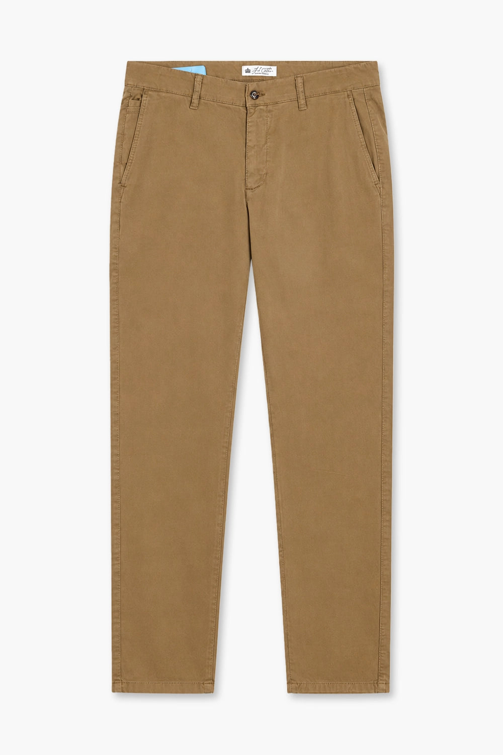 Men Branded Chino Pant - Brown