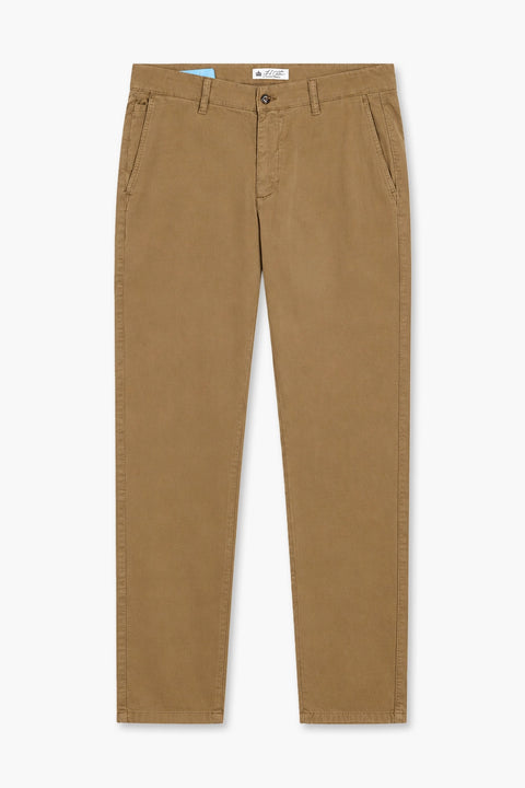 Men Branded Chino Pant - Brown