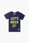 Boys Branded Graphic T-Shirt - Blue