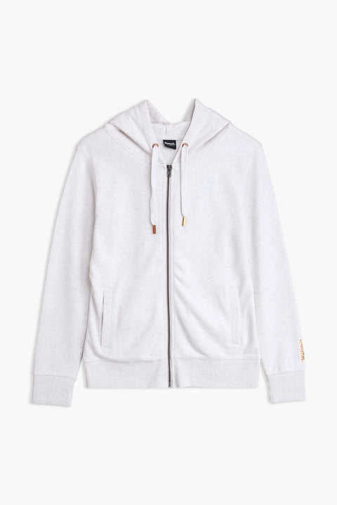 Women Zipper Hoodie (Brand: Bench) - Off White