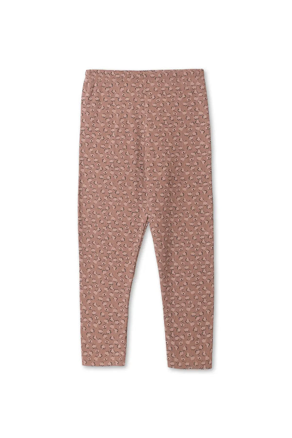 Girls Branded Graphic Legging - Brown