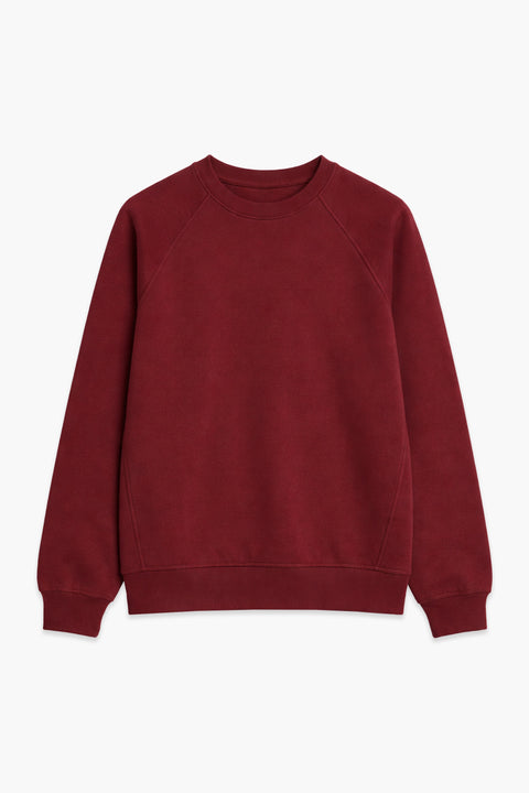 Men Branded Basic Sweatshirt - Maroon