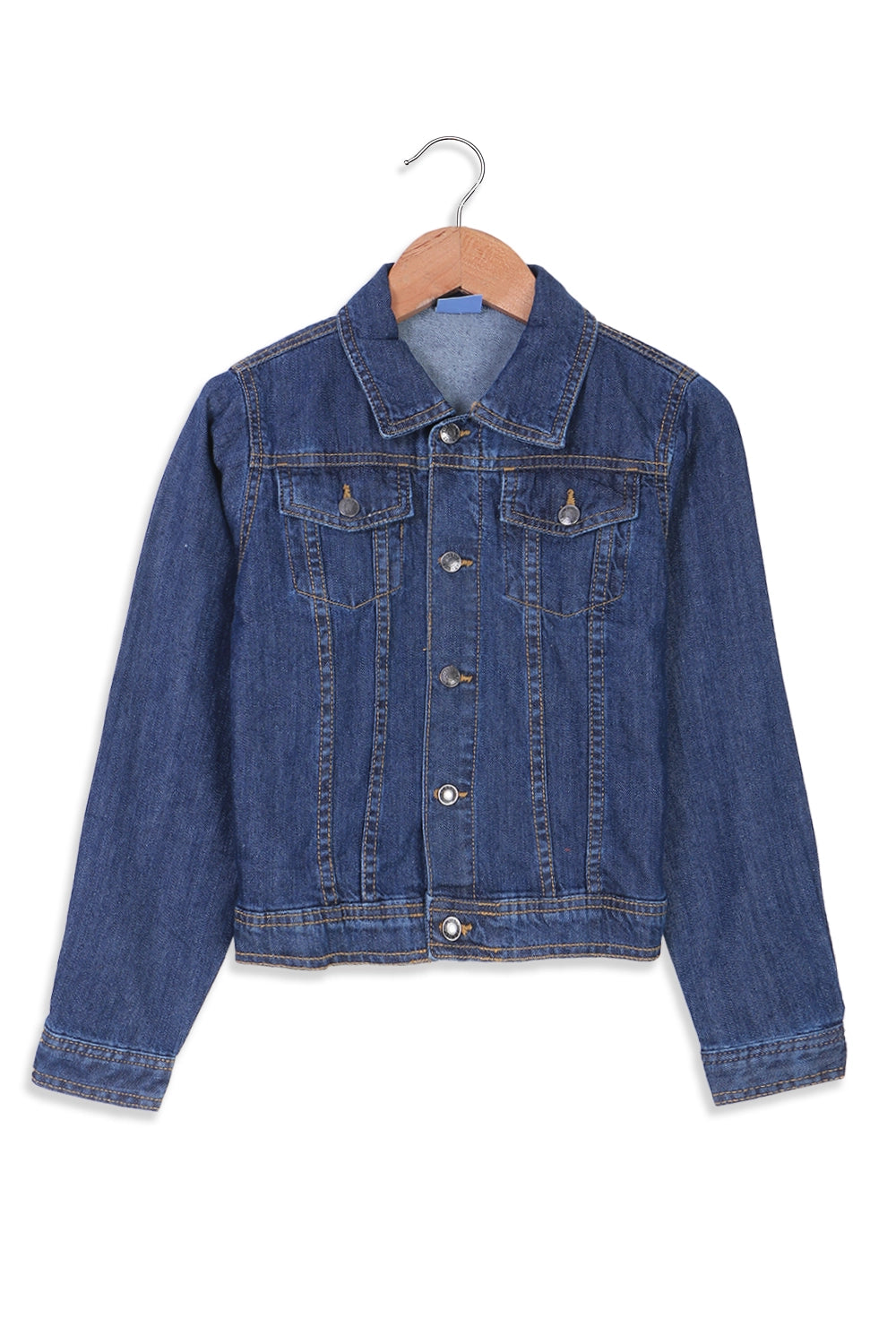 Girls dark outlet blue denim jacket