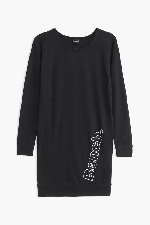 Women Long Sweatshirt (Brand: Bench) - Black