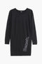 Women Long Sweatshirt (Brand: Bench) - Black