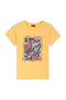 Women's Graphic T-Shirt WT24#03- Yellow