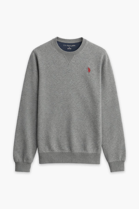 Men US Polo Basic Sweatshirt - D/GREY