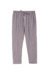 Men Checkered Nightwear Pajama MLP24-1 - Brown