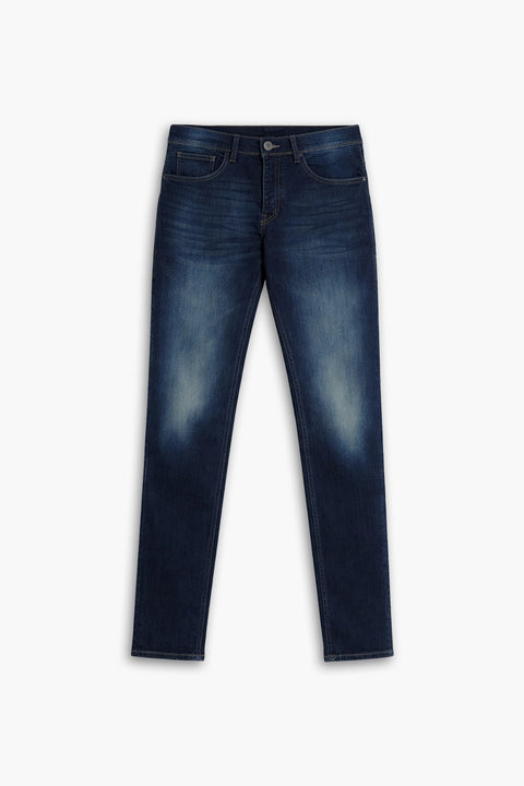 Men Branded Denim Jeans - D/Blue