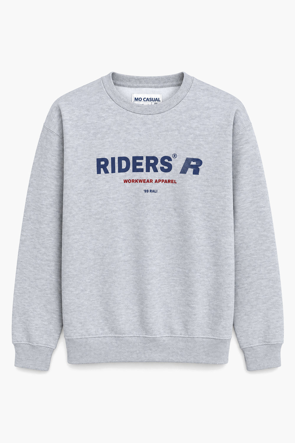 Women Branded Fleece Sweatshirt - Grey