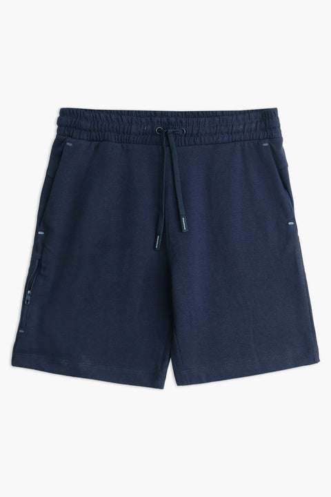 Men Branded Short - Navy