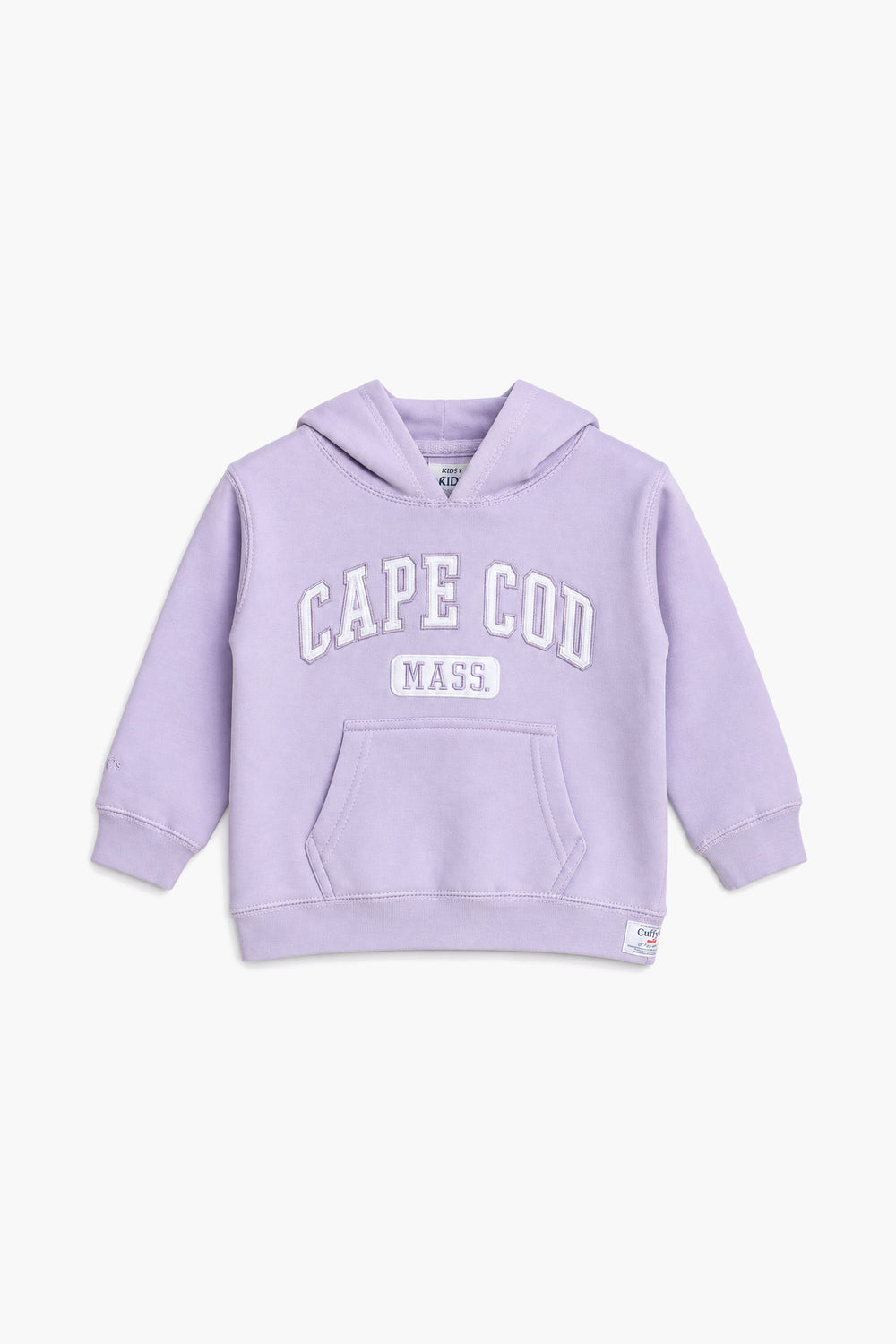 Girls Branded Fleece Graphic Pullover Hoodie - Purple