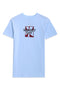 Men Embellish T-Shirt MT24#05 - L/Blue