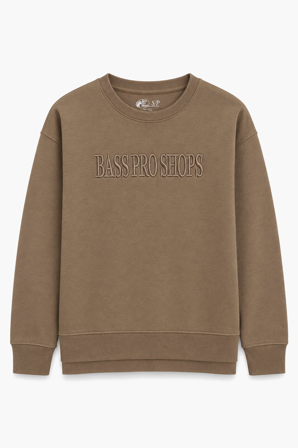 Women Branded EMB Fleece Sweatshirt - Brown