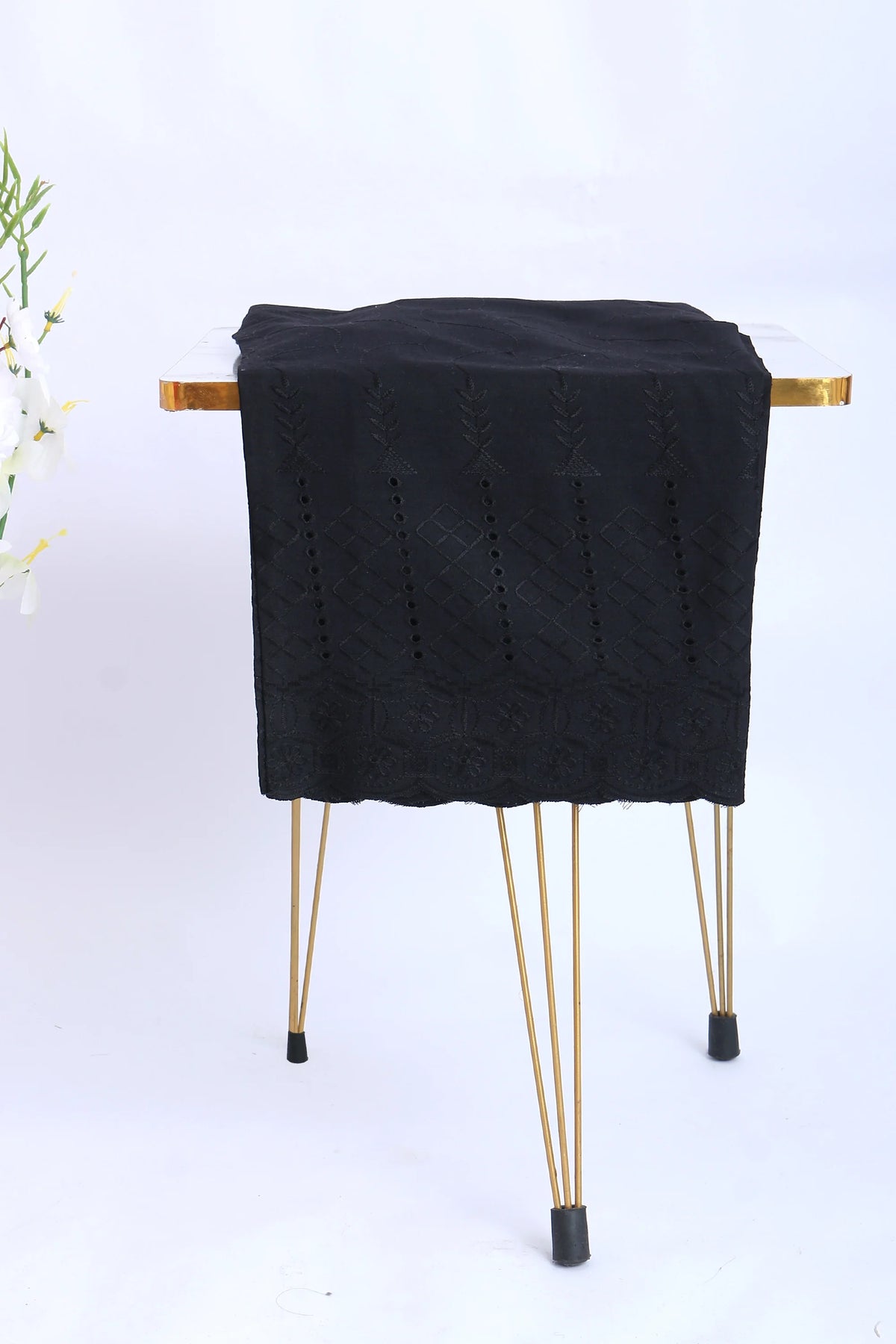 EMB COTTON TROUSER