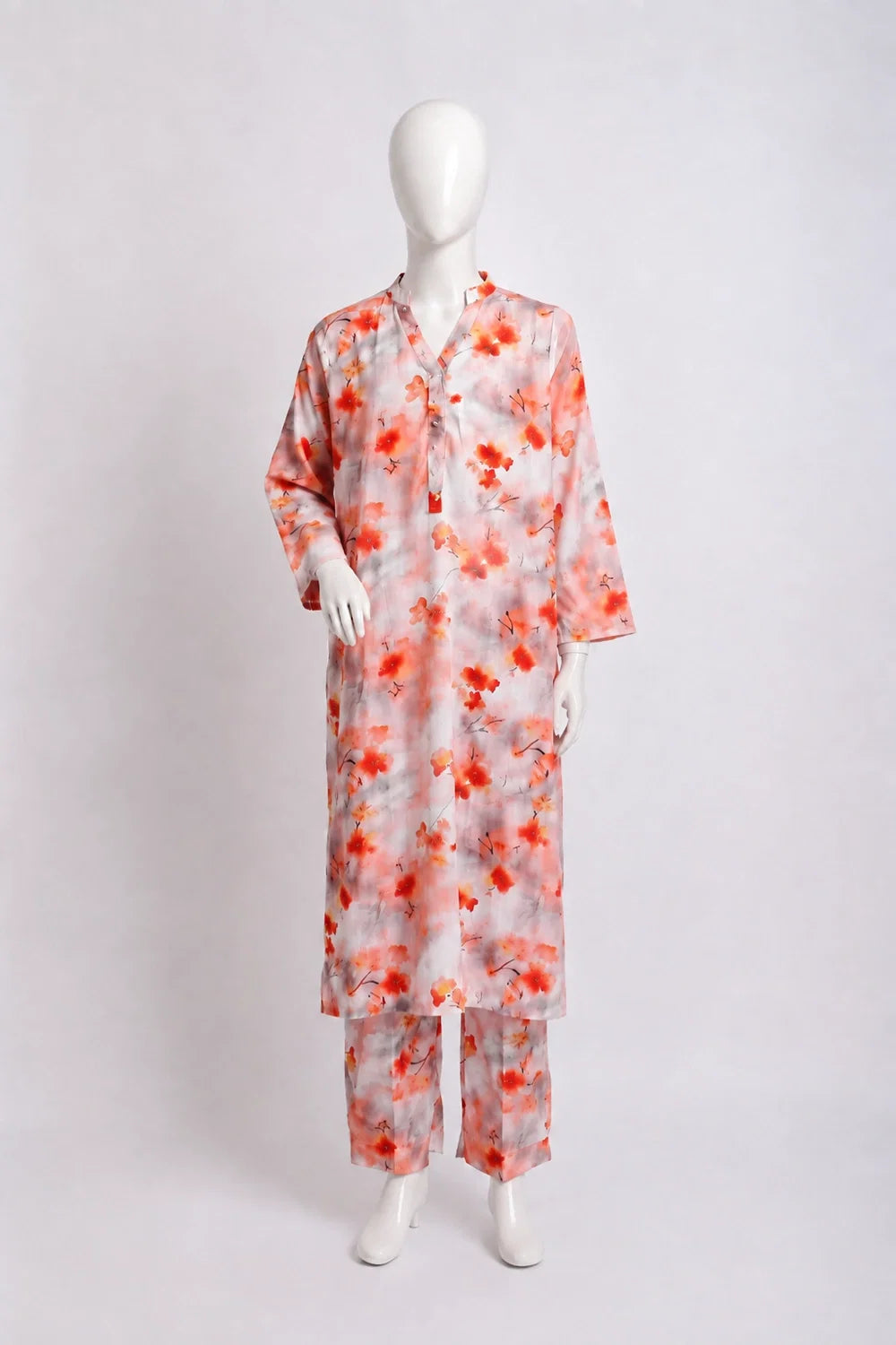 2 PIECE PRINTED LAWN SUIT