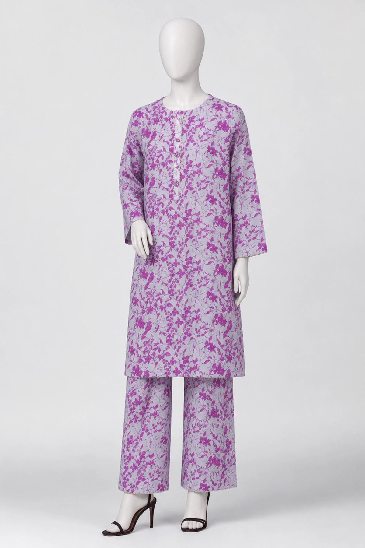 2 PIECE PRINTED KHADDAR SUIT