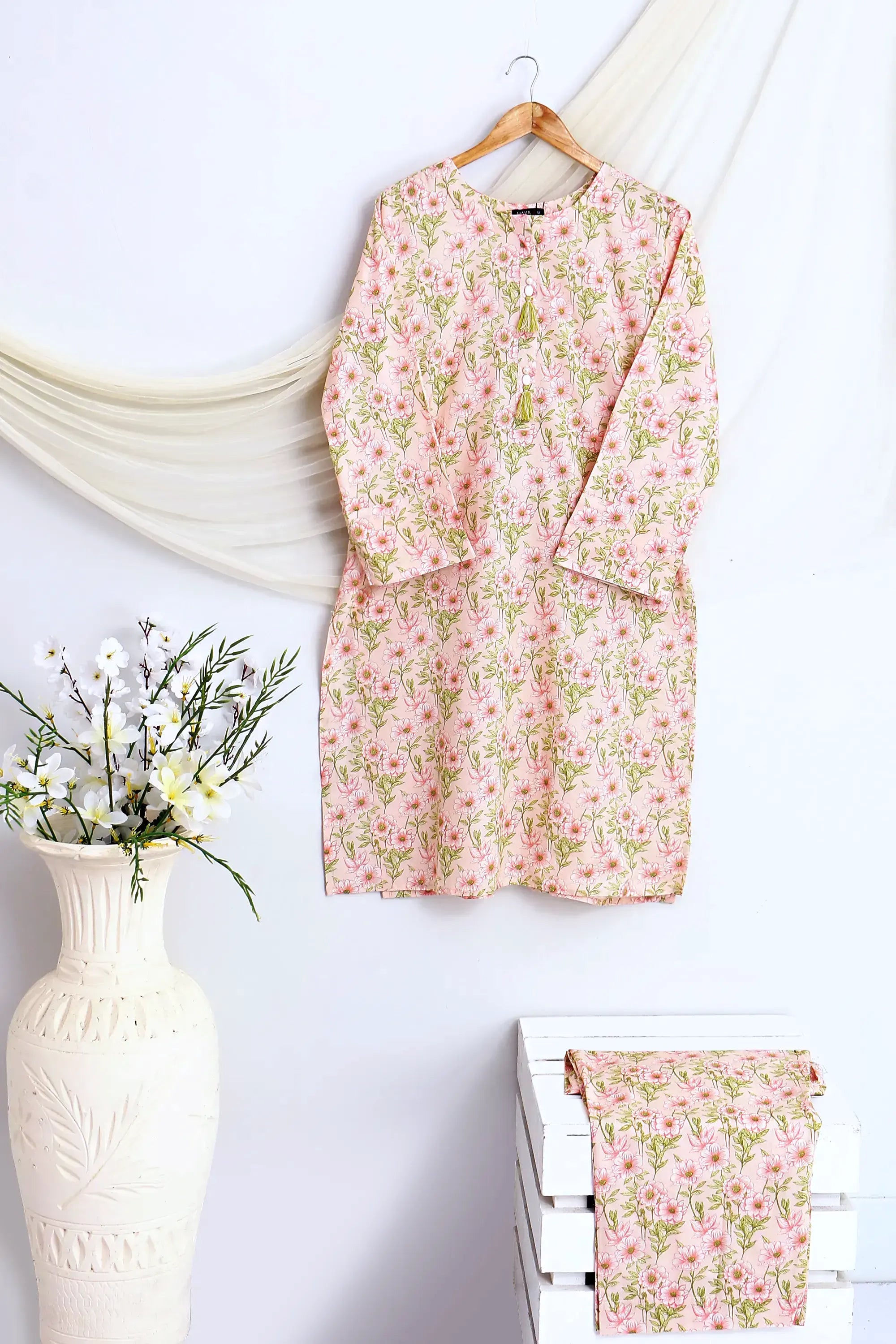 2 PIECE PRINTED LAWN SUIT