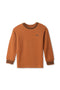 Boys Neck And Cuff Tipping Sweatshirt BS-05 - Brown