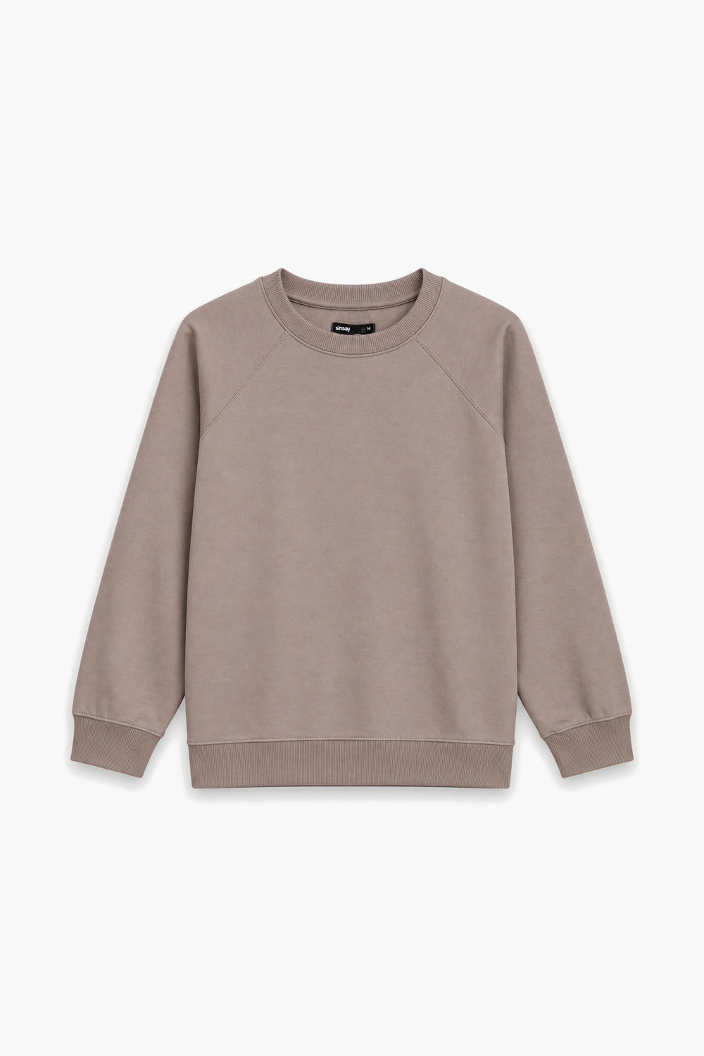 Women Branded Fleece Sweatshirt - Beige