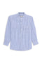 Boys Band Collar Casual Lining Shirt BCS24#07 - Blue
