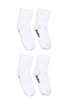 Kids Ankle Socks Pack Of 2 - White