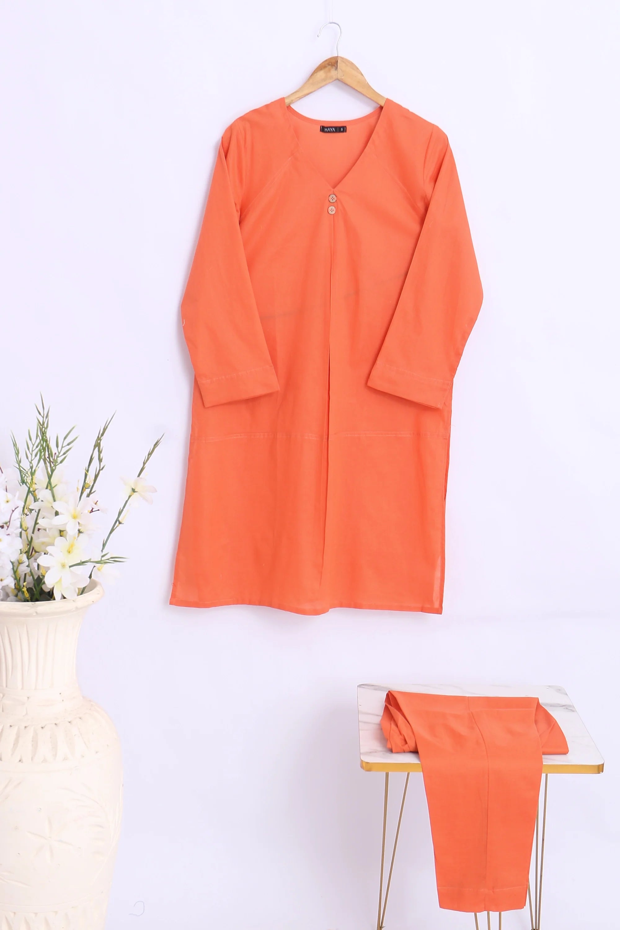 2 PIECE SOLID LAWN SUIT