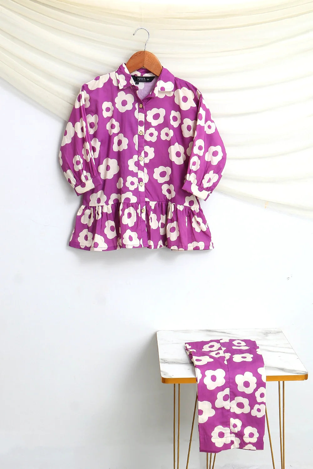 2 PIECE LAWN FUSION SUIT