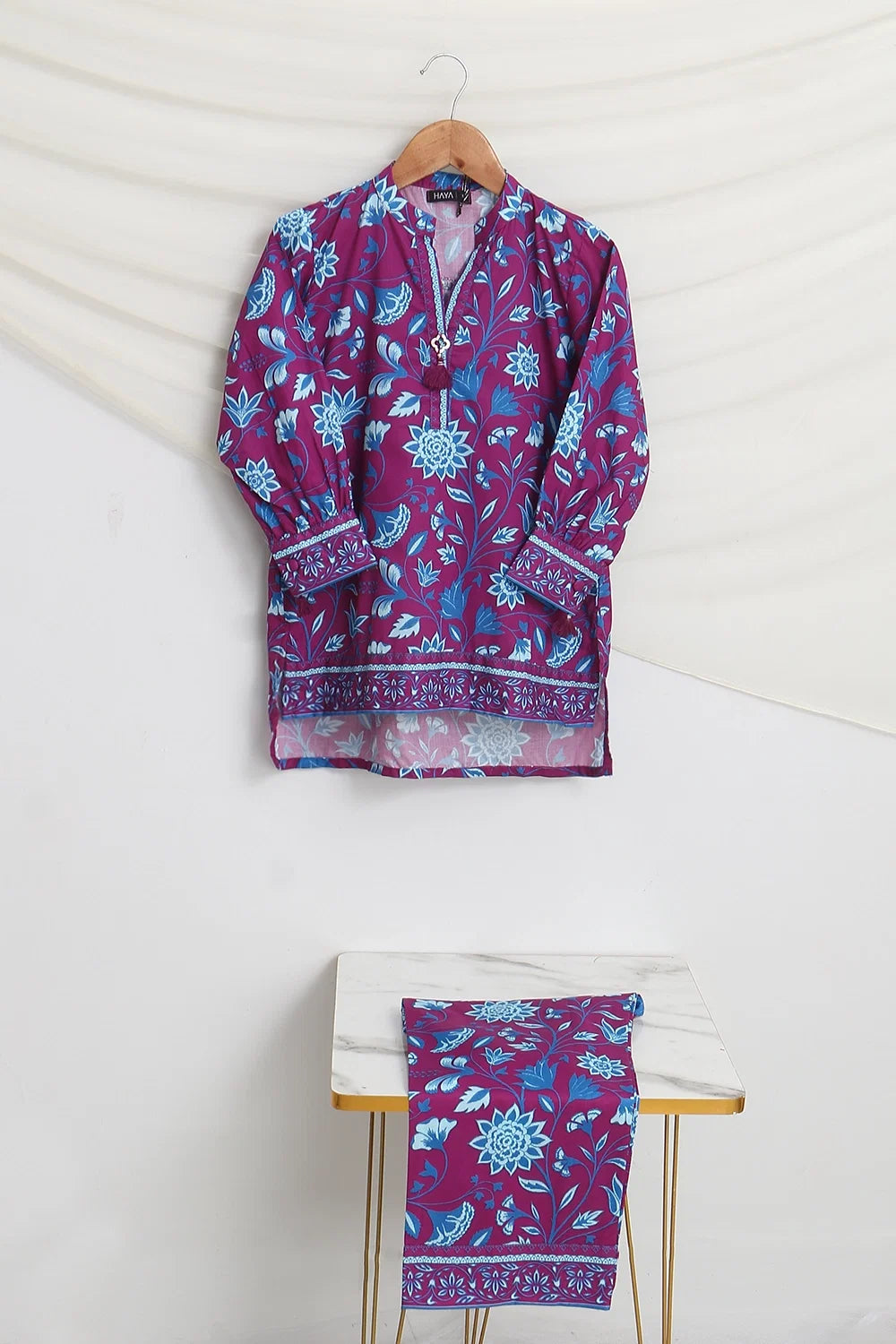 2 PIECE LAWN FUSION SUIT