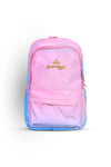 Girls School Backpack - Pink & Sky Blue