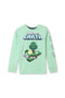 Boy Branded Graphic Tee F/S - Green