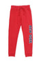 Boys Branded Graphic Trouser - Red